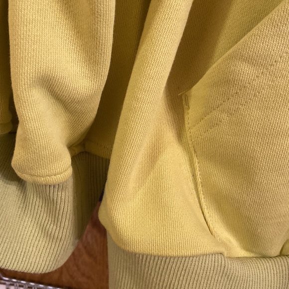 NAP Oversized hoodie jacket in bright spring green. - Picture 7 of 8